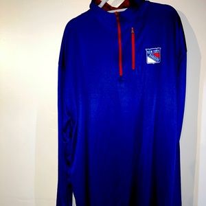 New York Rangers Majestic pullover jacket 2XLT XXLT nhl